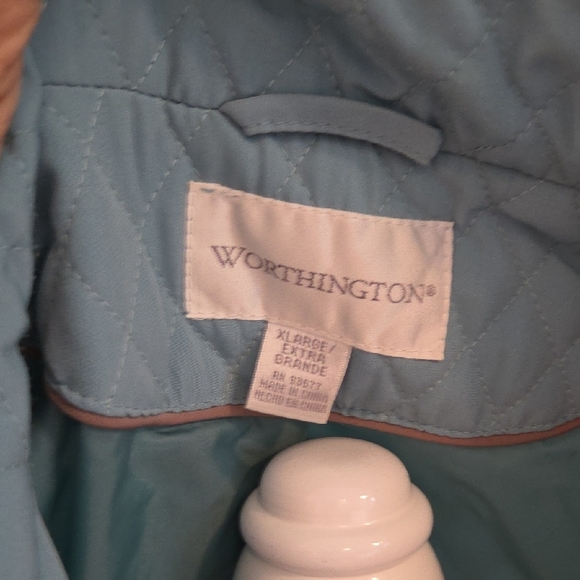 Worthington Women's Puffer Jacket in Soft Green Size XL - Picture 2 of 13